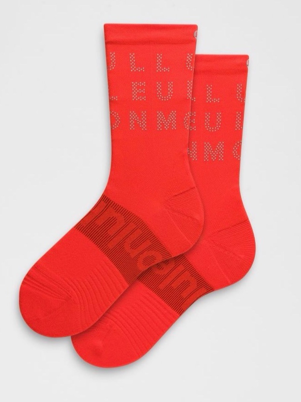 Lululemon - Power Stride Reflective Socks - Crew Length  - NWT